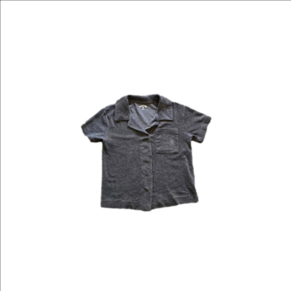 Men's YEAR OF OURS Gray Polo Shirt Size XS